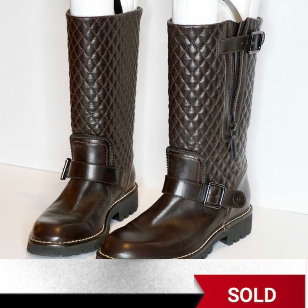 ‼️ITEM SOLD‼️ Chanel Leather Boots  :::  NWOT